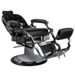 Barber krėslas Gabbiano Ernesto juodas salonams