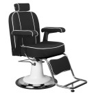 Profesionalus barber krėslas Gabbiano Amadeo (juodas) – modernus dizainas, maksimali galia ir Premium komfortas jūsų studijai