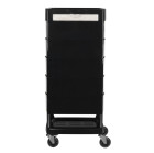 Kirpyklinis vežimėlis Gabbiano FT65, juodas-baltas