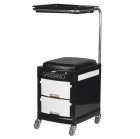 Pedikiūro kėdė Gabbiano 16 Plus, juoda-balta