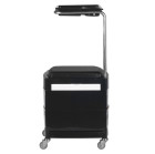 Pedikiūro kėdė Gabbiano 16 Plus, juoda-balta