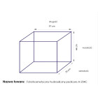 Hidraulinis kosmetologinis krėslas A-234C Pedi, baltas
