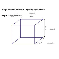 Hidraulinis kosmetologinis krėslas A210C salonams