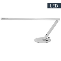 Stalinė LED lempa Slim, sidabrinė | Grožio salonams