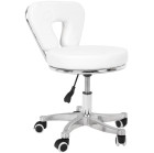 Meistro kėdė pedikiūrui 9266 balta