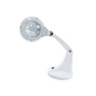 LED lempa lupa Mini Elegante, balta