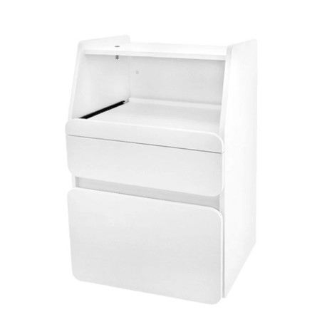 Kosmetologinė spintelė Azzurro Midi 970, balta