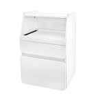 Kosmetologinė spintelė Azzurro Midi 970, balta