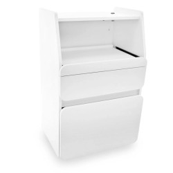 Kosmetologinė spintelė Azzurro Midi 970, balta