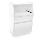 Kosmetologinė spintelė Azzurro Midi 970, balta