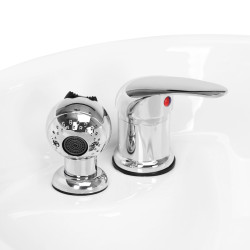 Kirpyklinė plautuvė Gabbiano Helsinki, ruda