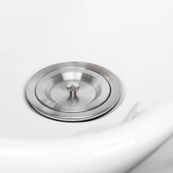 Kirpyklinė plautuvė Gabbiano Helsinki, ruda