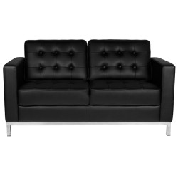 Laukiamojo sofa Gabbiano BM18019 – juoda, elegantiška