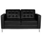 Laukiamojo sofa Gabbiano BM18019 – juoda, elegantiška