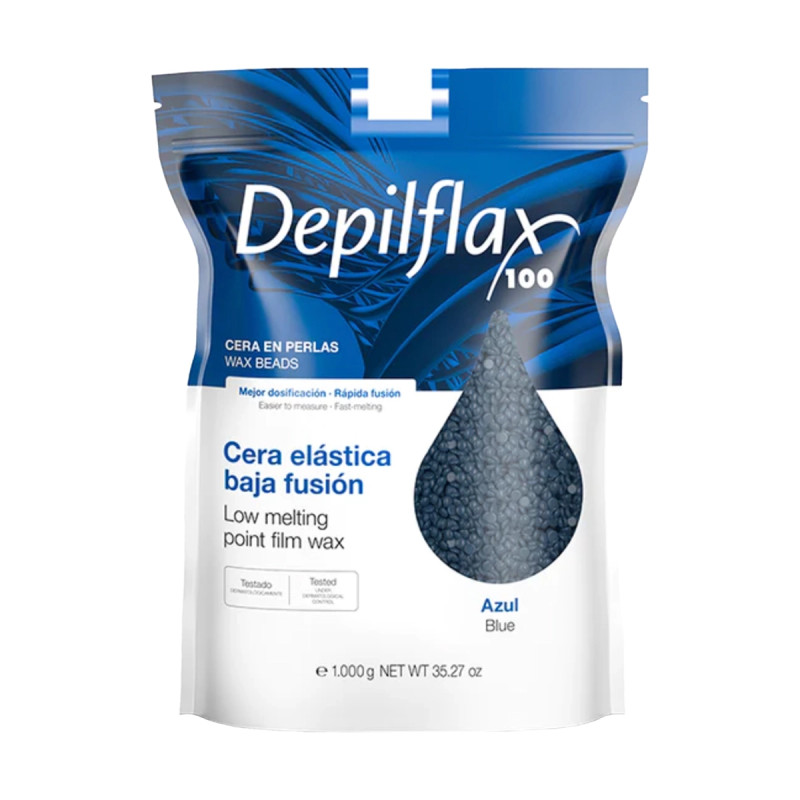 Depilflax Azul vaškas granulėmis, 1000 g