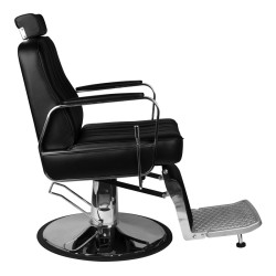 Barber krėslas Gabbiano Patrizio, juodas