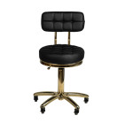 Meistro kėdė su atlošu Gold AM-961, juoda