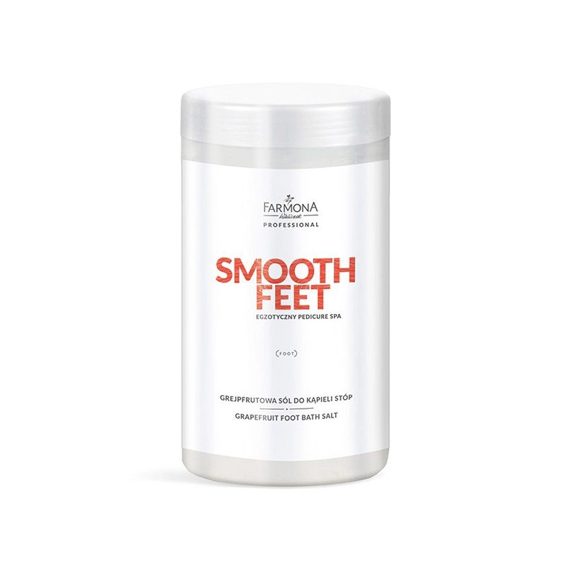 Kojų druska Farmona Smooth Feet 1400 g salonams