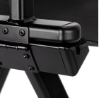 Kėdė makiažui ALU, juodos spalvos