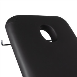 Elektrinis masažo gultas Sillon 079, juodas