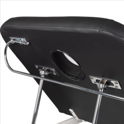 Elektrinis masažo gultas Sillon 079, juodas