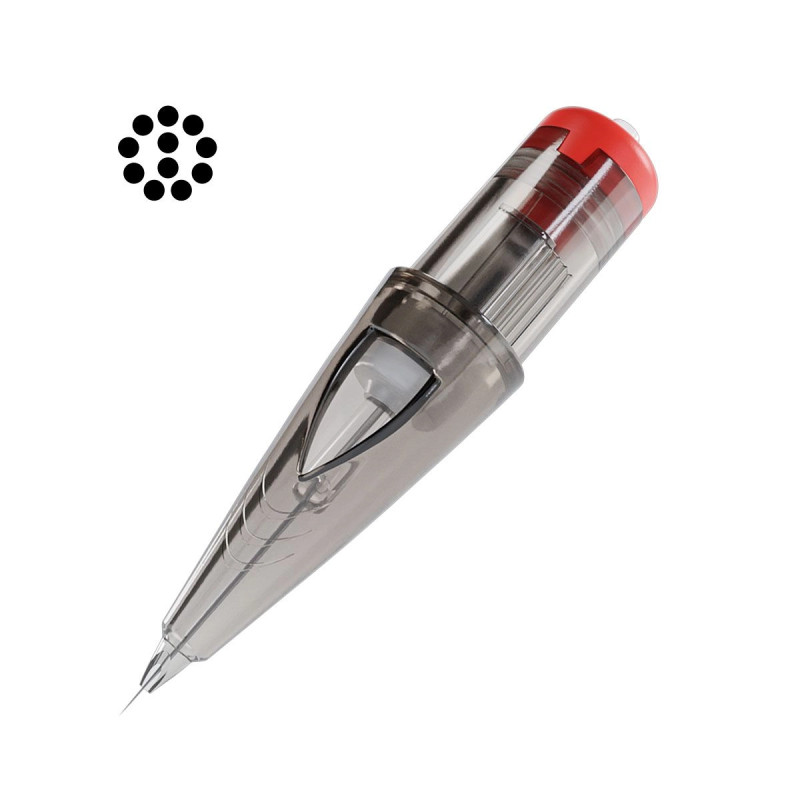 Kartridžai tatuiruotėms El Cartel V2 0.25 11RS, 10 vnt