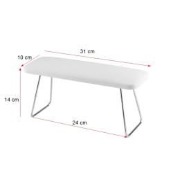 Manikiūro porankis Momo 4M baltas