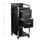 Kirpyklinis vežimėlis Gabbiano Solo juodos spalvos