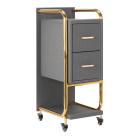 Kirpyklinis vežimėlis Gabbiano Solo – pilkas, elegantiškas