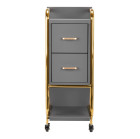 Kirpyklinis vežimėlis Gabbiano Solo – pilkas, elegantiškas