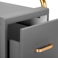 Kirpyklinis vežimėlis Gabbiano Solo – pilkas, elegantiškas