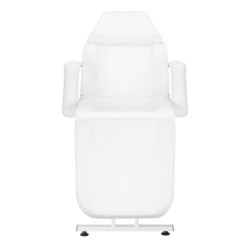 Mechaninis kosmetologinis krėslas Sillon, baltas
