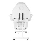 Mechaninis kosmetologinis krėslas Sillon, baltas