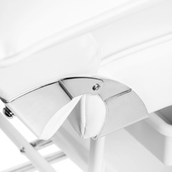 Mechaninis kosmetologinis krėslas Sillon, baltas