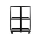 Kosmetologinis vežimėlis ProInk 1040, juodas