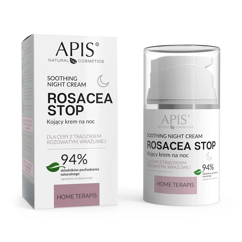 Apis Rosacea-Stop naktinis kremas veidui 50 ml