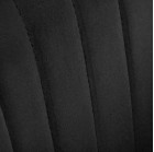 Makiažo kėdė 4Rico QS-B16, juoda | Prabangi, reguliuojama ir patogi