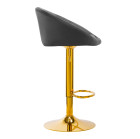 Makiažo kėdė 4Rico QS-B16, pilka | Prabangi, reguliuojama ir patogi