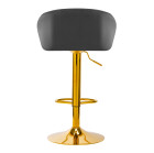 Makiažo kėdė 4Rico QS-B16, pilka | Prabangi, reguliuojama ir patogi