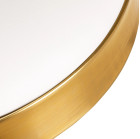 Meistro kėdė H7 balta-auksinė salonams