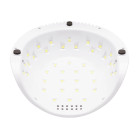 UV LED manikiūro lempa Shiny 86W rožinis perlas