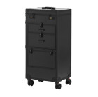 Kirpyklinis barber vežimėlis Gabbiano V21, juodas