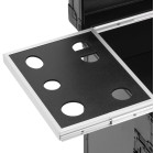 Kirpyklinis barber vežimėlis Gabbiano V21, juodas