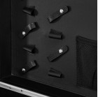 Kirpyklinis barber vežimėlis Gabbiano V21, juodas