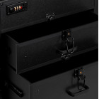 Kirpyklinis barber vežimėlis Gabbiano V21, juodas