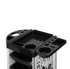 Kirpyklinis vežimėlis Gabbiano X11-9, balta-juoda