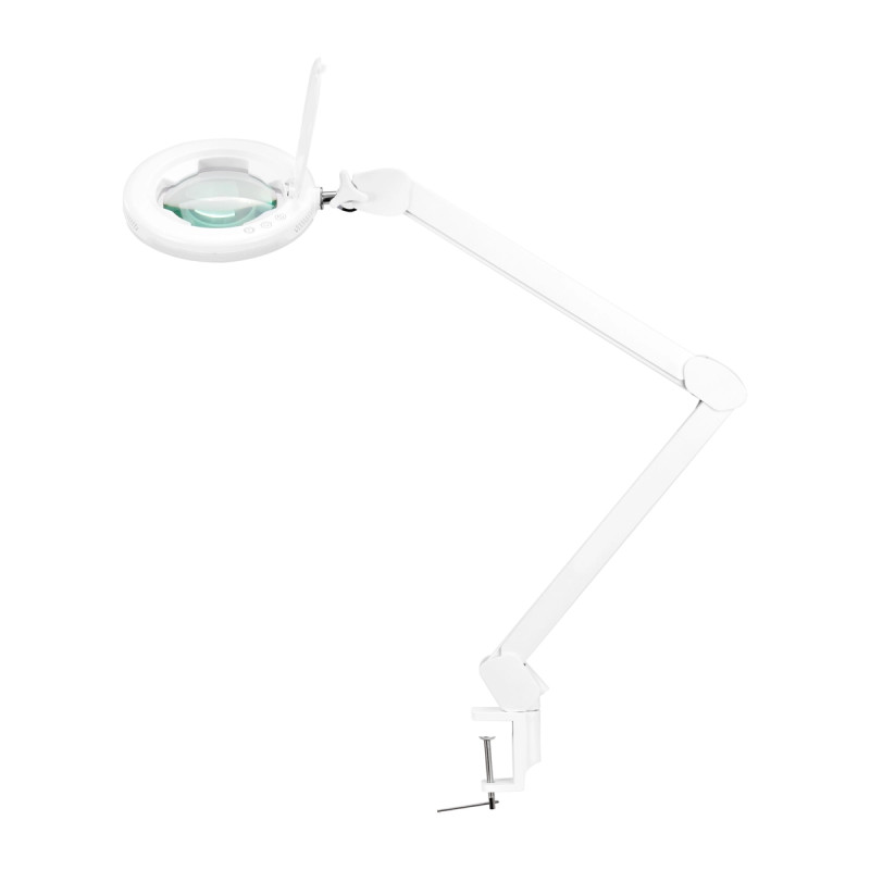 Kosmetologinė lempa-lupa LED Glow 8021 balta