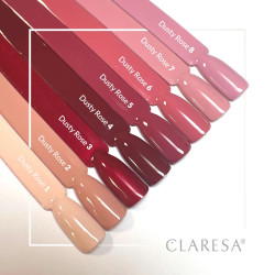 Gelinis lakas Claresa Dusty Rose 5g – subtili raudona