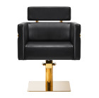 Kirpyklės kėdė Gabbiano Toledo – juoda su auksu