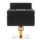 Kirpyklės kėdė Gabbiano Toledo – juoda su auksu